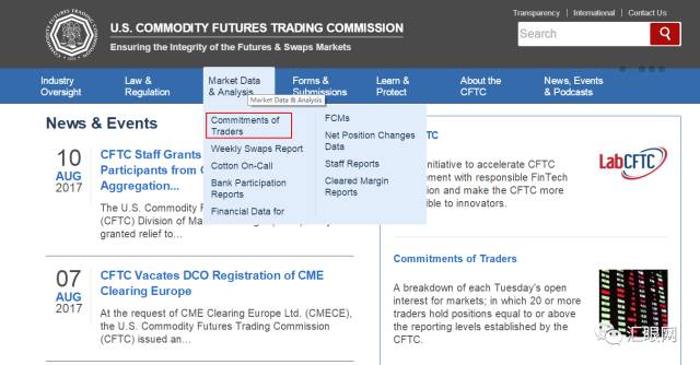 一文教你如何看懂CFTC持仓报告外汇篇